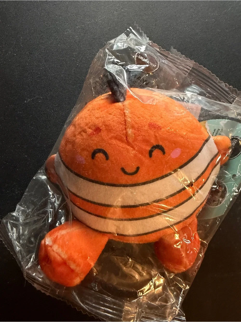 Squishy Top Trenz Super Duper Sugar Squisher Plush Sea Friends Nathan Clownfish